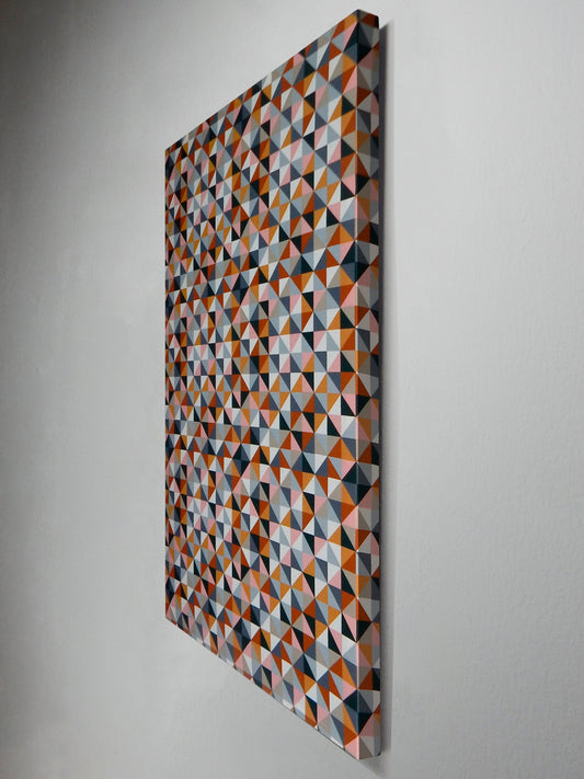 Mozaïekmotief akoestisch wandpaneel