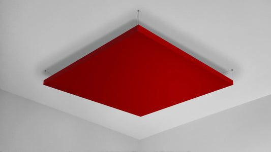 Deep Red Akoestisch Plafondpaneel