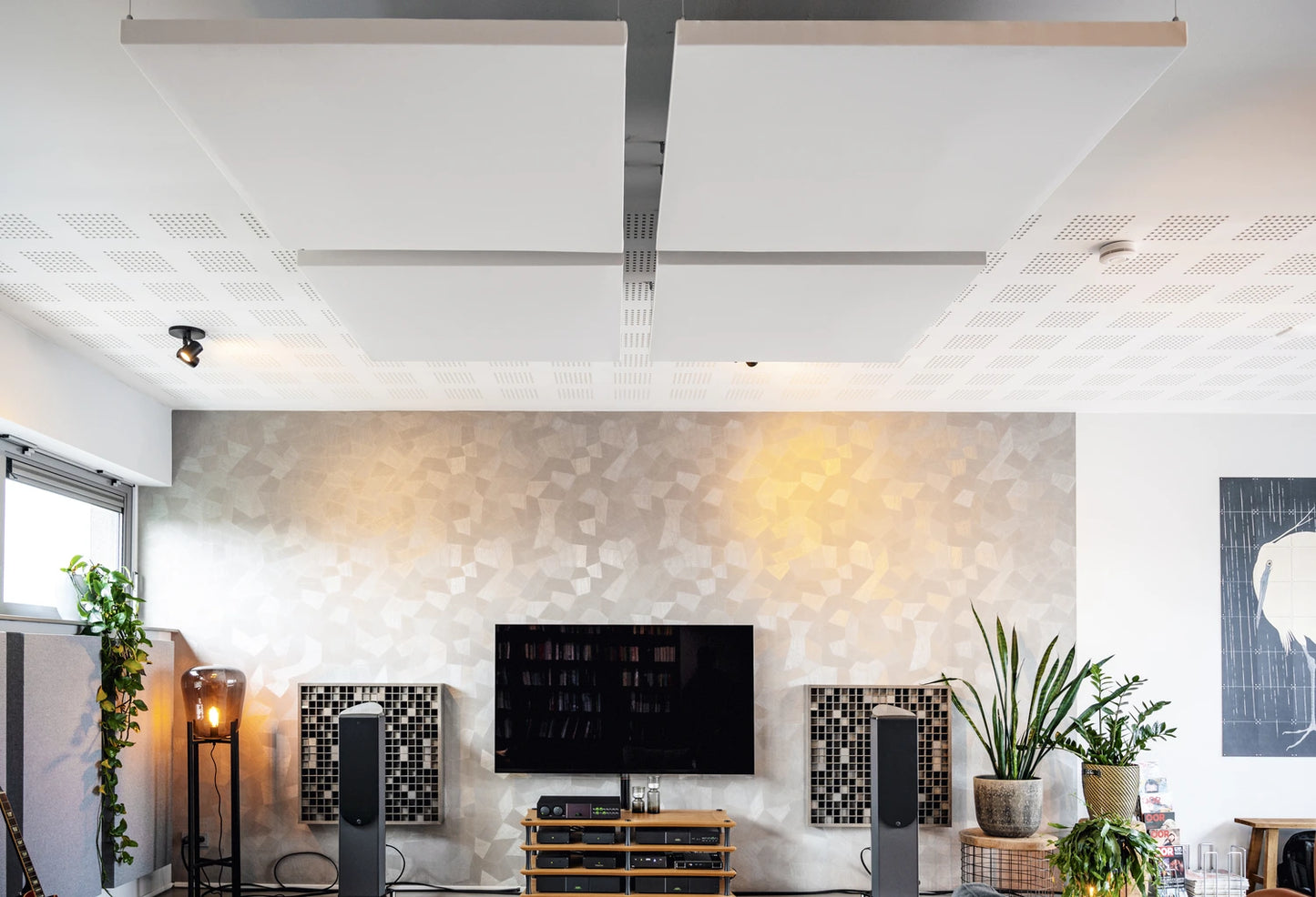 Wit Akoestisch Plafondpaneel