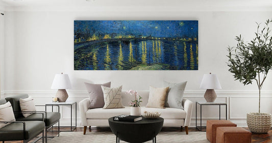 Sterrennacht boven de Rhône - Van Gogh - NoviSono
