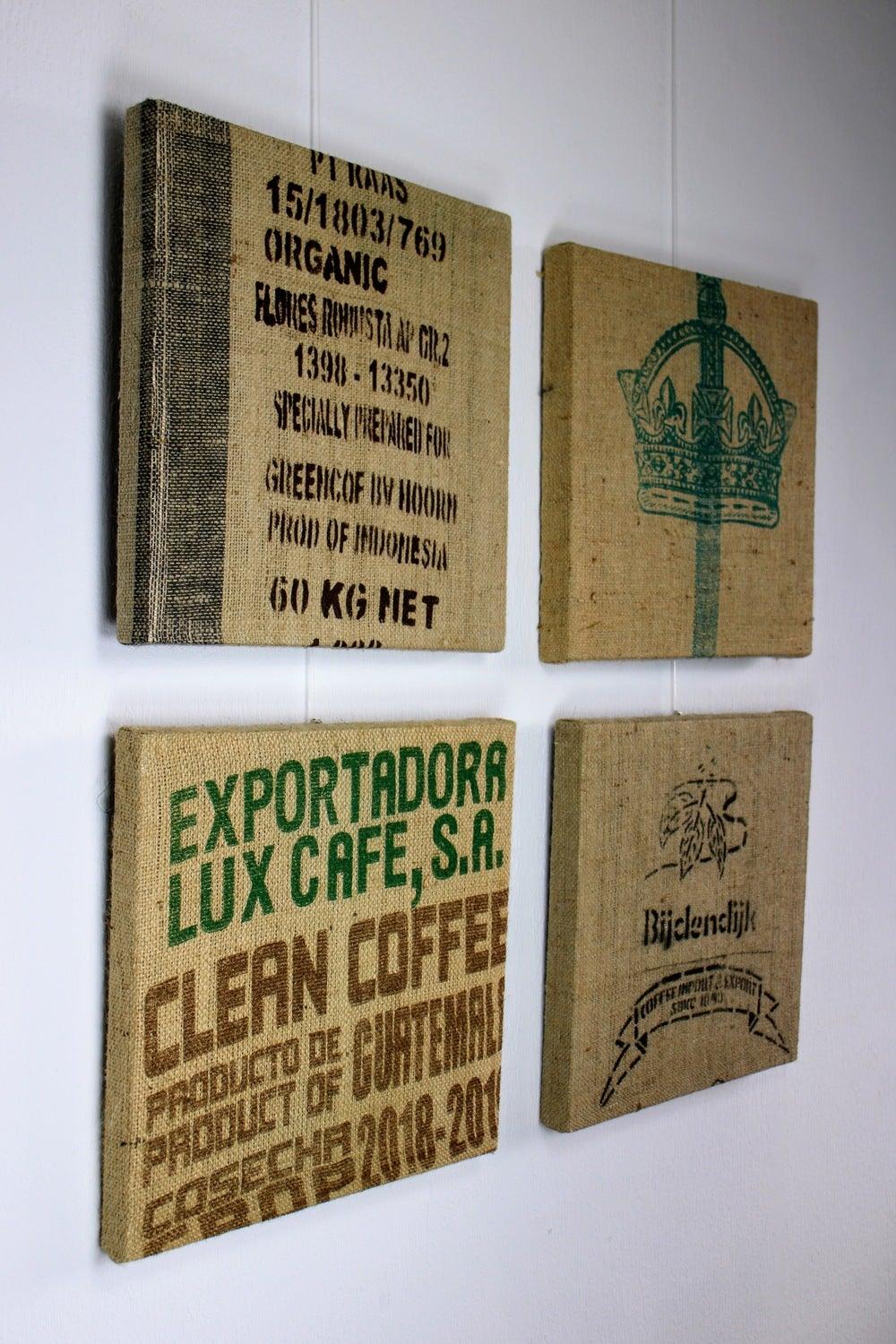 Set van 4 Koffiepanelen - NoviSono