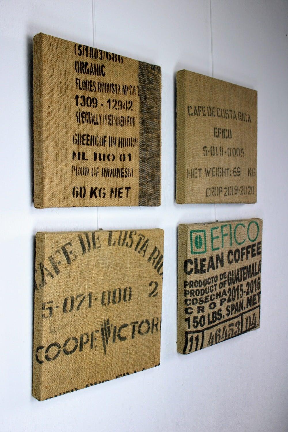 Set van 4 Koffiepanelen - NoviSono