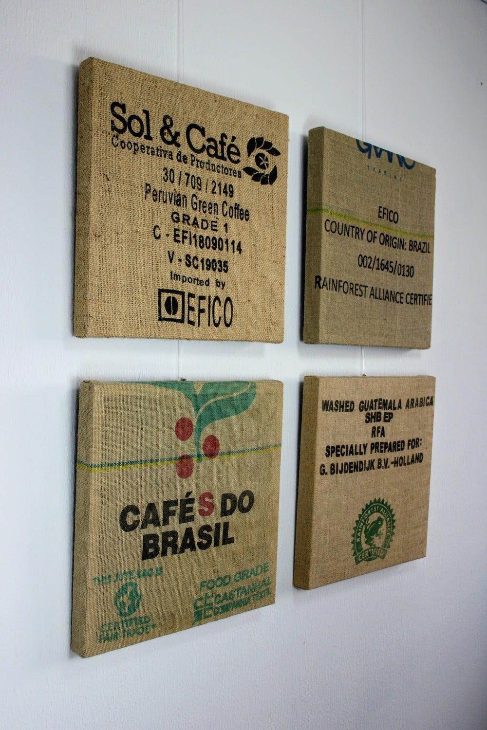 Set van 4 Koffiepanelen - NoviSono