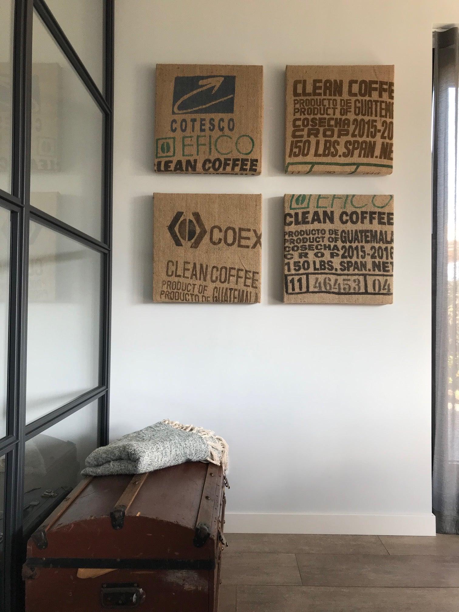 Set van 4 Koffiepanelen - NoviSono